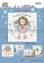 Cross stitch electronic figure redraw source file-SODA SO-3212 Snow Angel Snow Elf