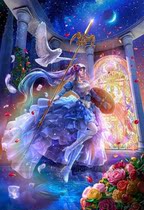 DMC self-equipped cross stitch kit Tilton Crafts- Athena Athena anime cartoon