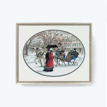 DMC self-equipped cross stitch kit DIM-35053 Winter Impressions impression landscape