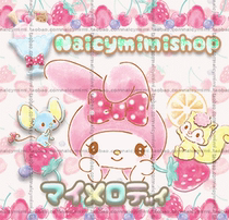 Naicymimi Beautify Japanese A452 Melody Happy Summer★Pink girl heart state set