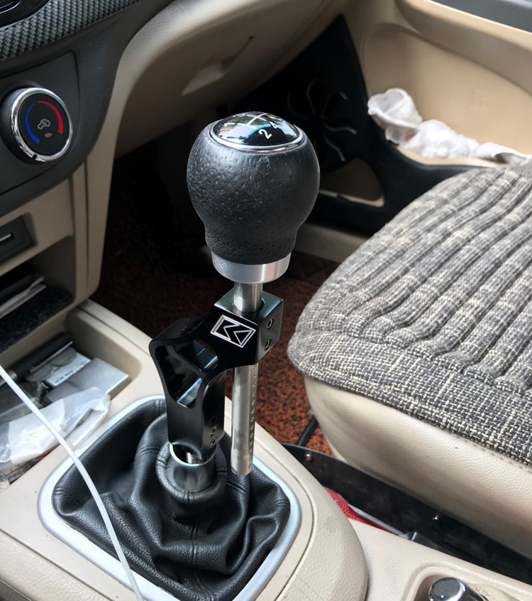 Car gear lever extension lever manual gear modification universal metal hanging gear head gear head extension lever gear head