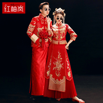 Xiuhe dress bride 2021 new female toast dress spring Chinese wedding dress female cabinet dress wedding Wo show dress