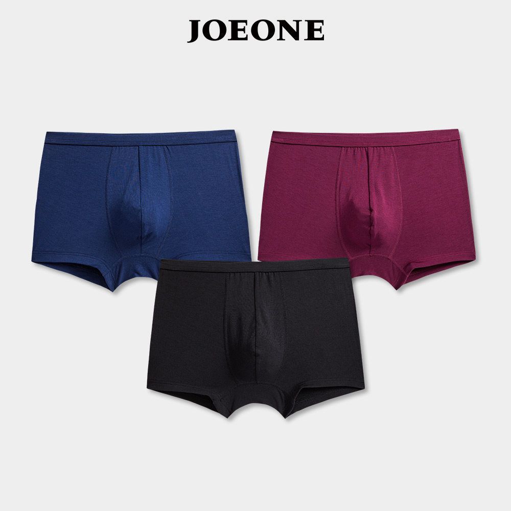 Chín Mu Wang mens đồ lót trên thời trang mới mens quần short trẻ thở thoải mái quần phẳng góc xà cạp lớn.