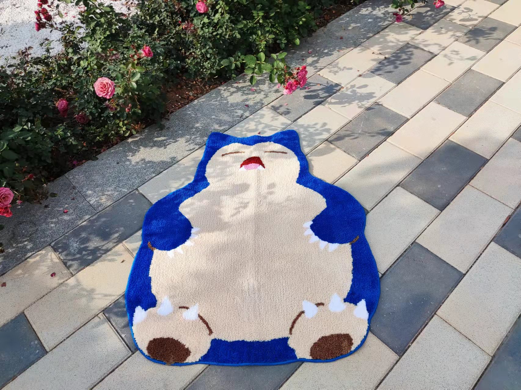 Day Style Cabbie Carpets Cute Cartoon Home Living Room Bedroom Non-slip Water Absorbing Cool Mat Bao Can Dream Cartoon Mat