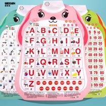 26 English letters Audiochart ABC 26 English Alphabet Vocal Wall Sticter Children Early to teach Toys