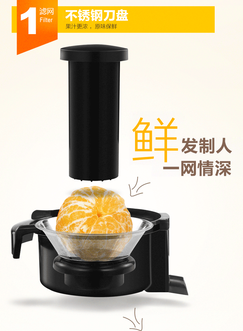 máy xay bột khô Máy ép trái cây gia đình Midea / Midea 2802D nhỏ máy trộn thức ăn điện đường kính lớn - Máy ép trái cây máy xay philip