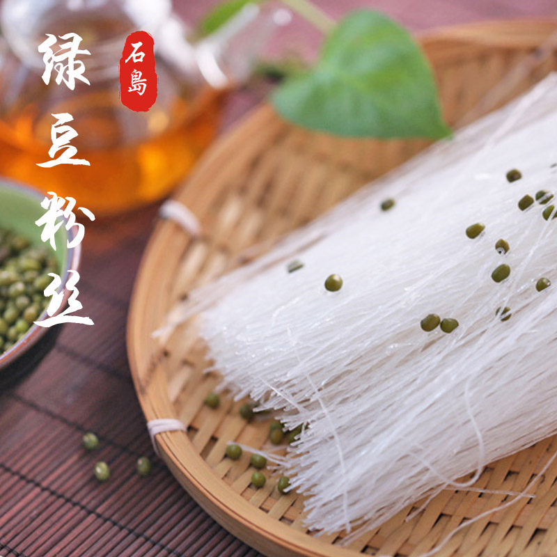 Longkou vermicelli export Japan Mung bean spring rain duck blood flower armor Garlic vermicelli scallop 100g*10