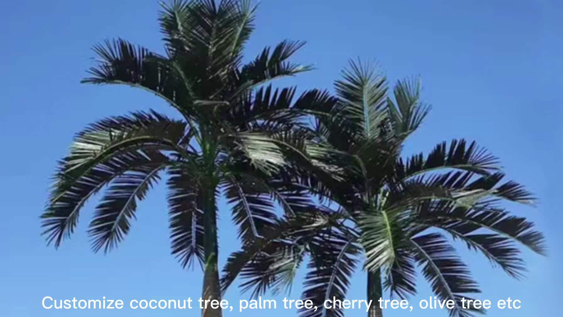 Fake Coconut Tree Large Artificial Plants Big 80x100cm Date Palm Tree