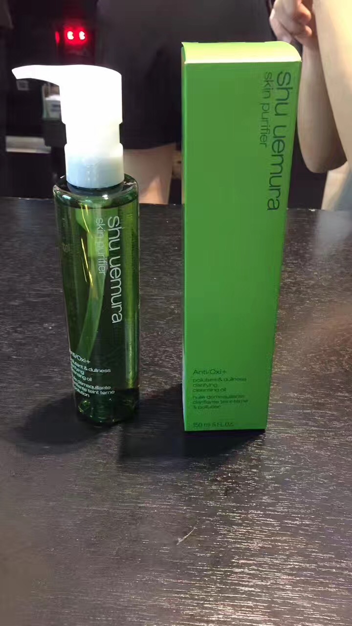 生生妈在香港 shu-uemura 植村秀绿茶卸妆油150ML