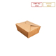 hộp cơm văn phòng giữ nhiệt Olima thực phẩm lớp giấy kraft bao bì hộp vuông đáy hộp ăn trưa thân thiện với môi trường một lần khuyến mãi hộp ăn trưa - Hộp cơm điện sưởi ấm hộp cơm điện unie