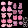 Baking mold Cartoon biscuit mold set Three-dimensional biscuit mold Cute cartoon modeling