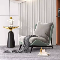 Светло -зеленый+белый одиночный стул (кожа кошачья кожа) изнашивается и прост в чистке