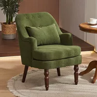 Cordy -Green Light Core [Sult Wood Retro Foot] Отправить подушку талии