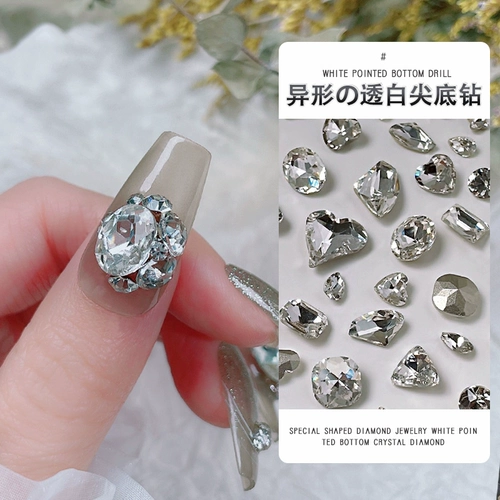 Ударные ювелирные изделия из ювелирных изделий Diamond Pegs The Flashing Heart, правый угловой капля водяной капель