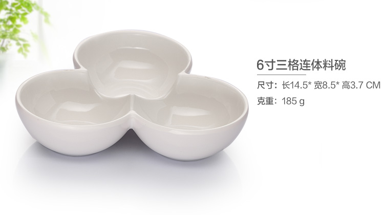 Hộ gia đình cao cấp melamine bộ đồ ăn giả sứ món ăn hương vị món ăn snack món ăn, nước sốt dấm món ăn tròn món ăn món ăn vuông lưới đôi thương mại