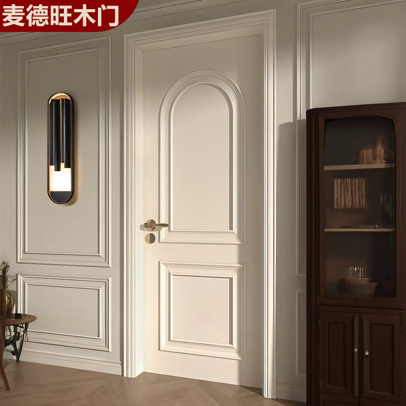 麦德旺全屋定制木门工厂直销的LOGO