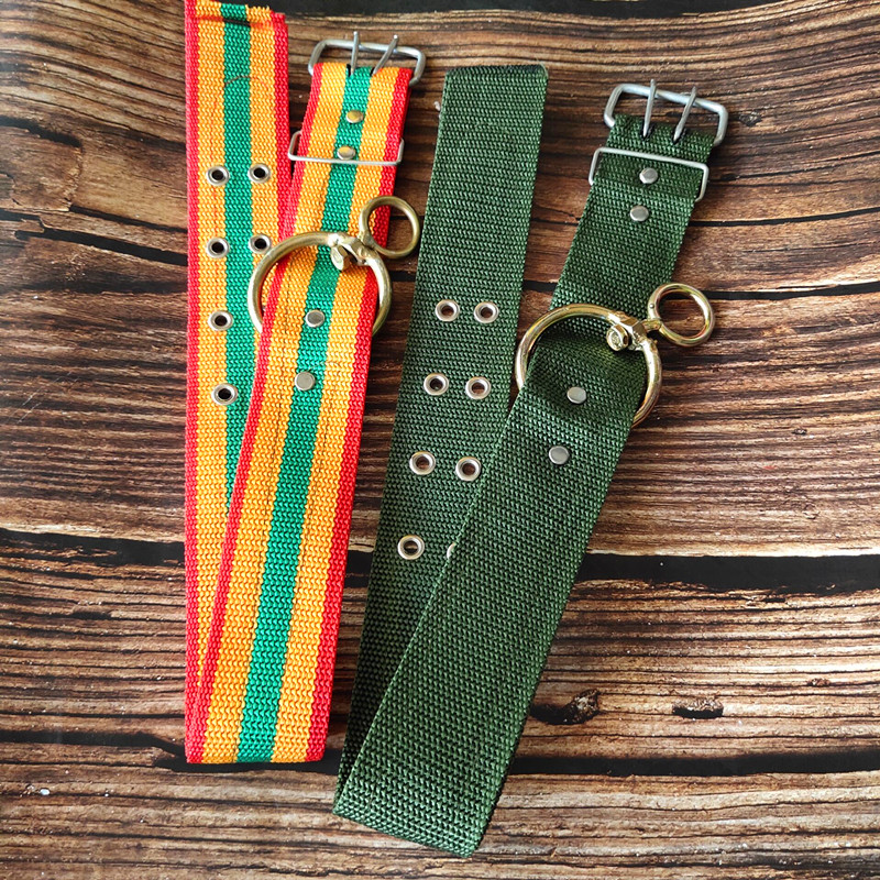 Desherkin Fur Dog Neck Bush Son Dog Chain Large Dog Special Neckline Nylon Jun Green Pet Supplies