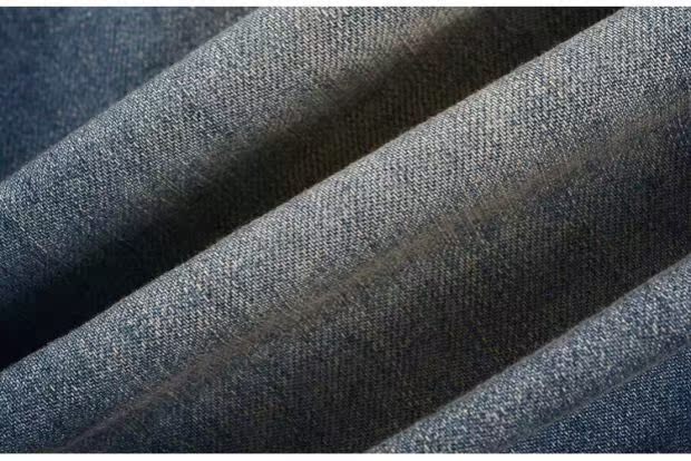 Taipa cotton denim quần mỏng phần nam trẻ trung thoải mái quần denim thẳng năm đặc biệt tập 7K720 thời trang nam cao cấp