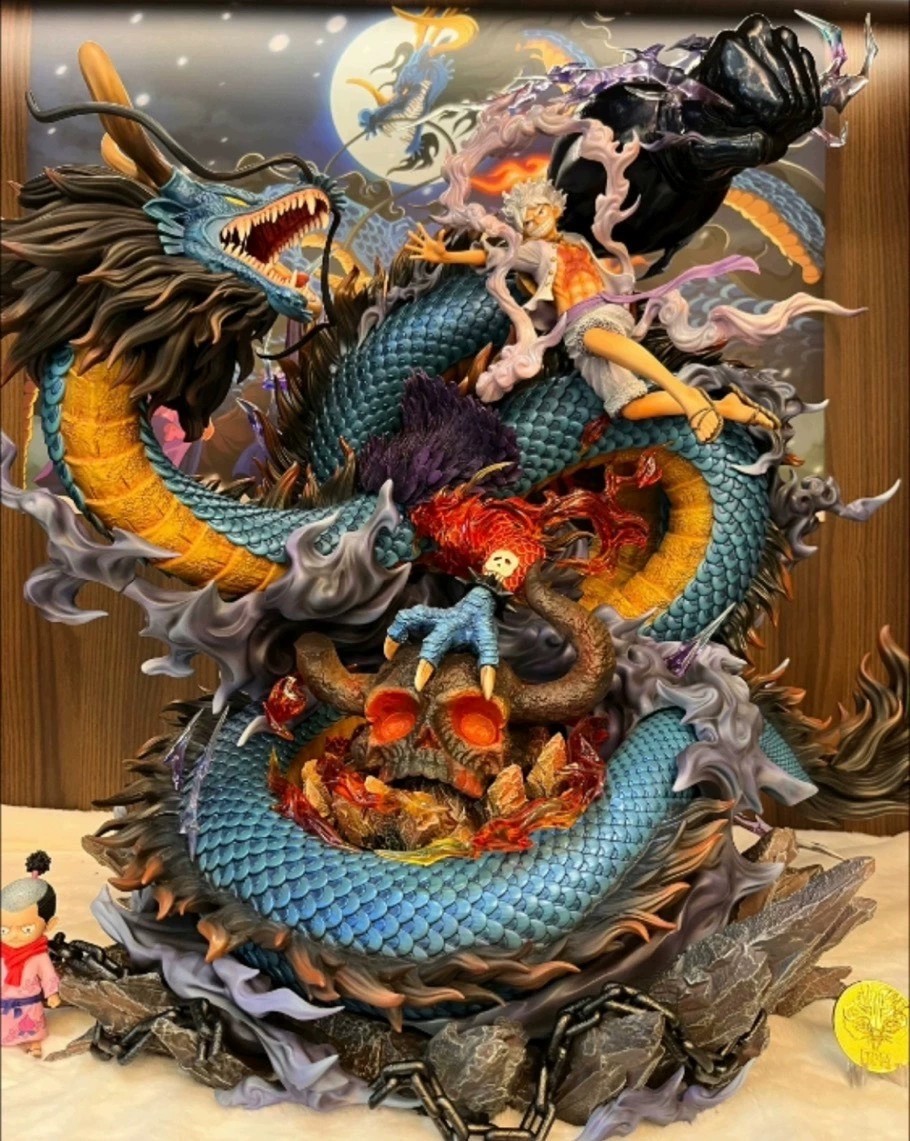 Special Offer! One Piece Large Figure [Only the Nine Models in the Picture Will Be Sent] Anime Trendy Toy Desktop Decoration Gift