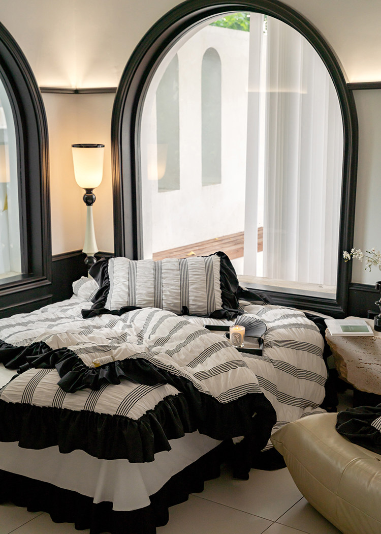 Cotton Bedding Set Four Piece Set Breathable Pure Cotton Bed Linen_voghion.com