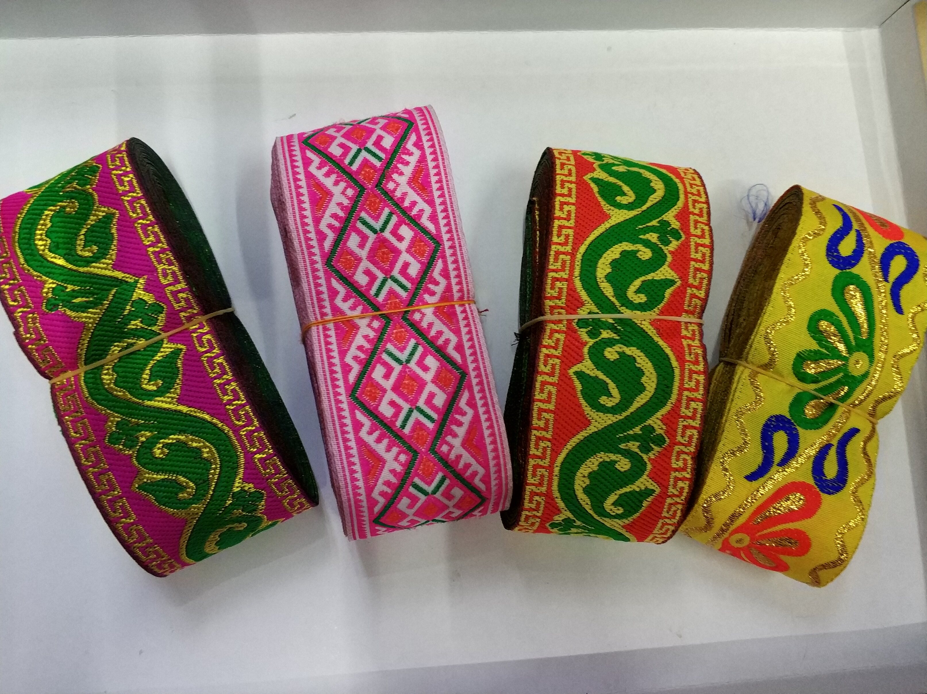 Miao Lace National Style Clothing Accessories Webbing Accessories Webbing 5 cm Wide Accessories DIYcos accessories 7 m