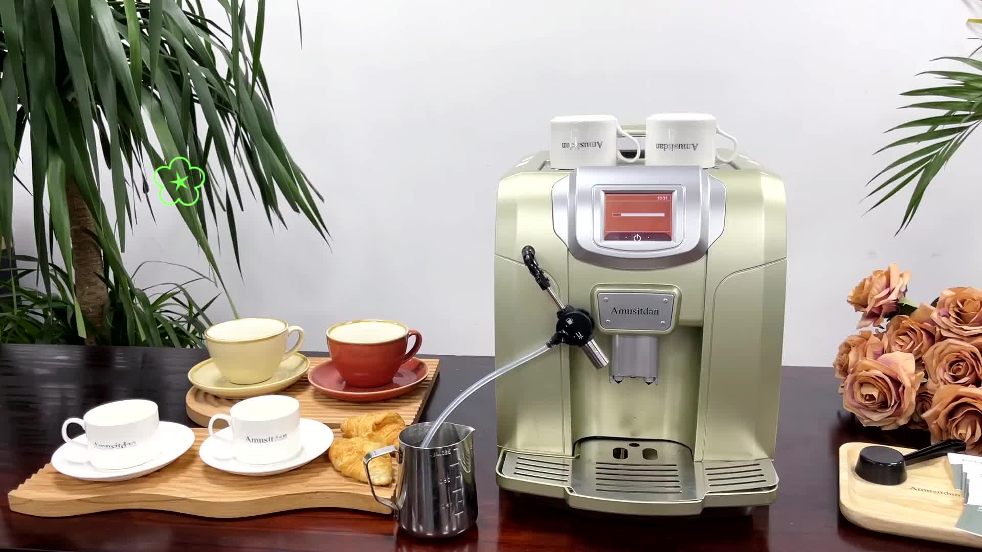 Best 19 Bar Automatic Bean To Cup Coffee Machine Buy Bean To Cup