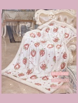 Strawberry Rabbit Orange Cat Baby Cashmere Cashmere Original Air Conditioning Blanket Cover Blanket Four Seasons Available