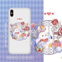 Cat orange sweet addiction mobile phone case can be customized