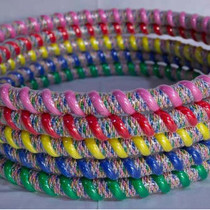 Germany imported special weighted 85-100cm 4-25 catties Oxford rope hula hoop for men and women adults to tighten the abdomen and slim down the waist