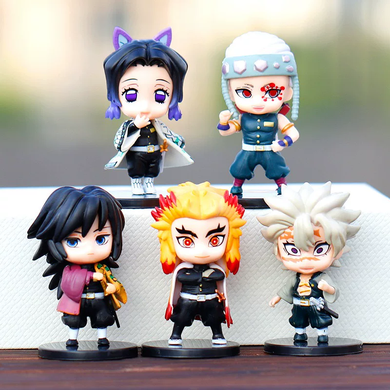 Серия Eat well Demon Slayer: Kimetsu no Yaiba Иносукэ Эндзиро Танджиро Зеницу Канрои еда игрушка украшение фигурка