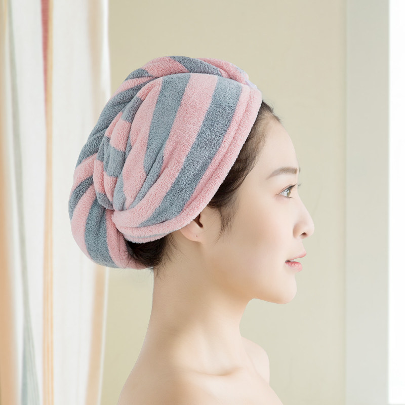 Bamboo Sky Silk Dry Hair Hat Super Super Absorbent Speed Dry God Machine Wipe Hair Dry Hair Towel Thickening Bag Headscarf Bath Hat Speed Dry Cap