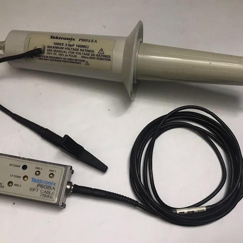 P6015A Tektronix Oscilloscope High Voltage Probe 6Kv 1000:1 High Voltage Rod for Negotiation and Repair P6015A Tektronix Oscilloscope High Voltage Probe 6Kv 1000:1 High Voltage Rod for Negotiation and Repair