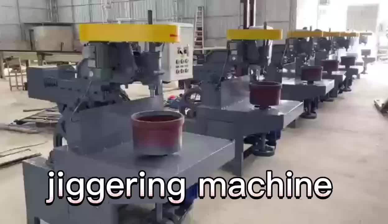 Jiggering Machine Roller Press For Ceramic Mug Making Machine Cups