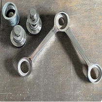 304 stainless steel refuting head refuting claw glass claw piece curtain wall glass grip lift claw rain shed bracket accessory