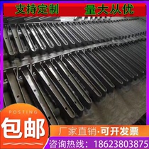 Customize 201 stainless steel rain shed steel beam 304 Bull Leg Kickstand Workword T Knife Type School Anti-Fall Rain Shed Bull Leg