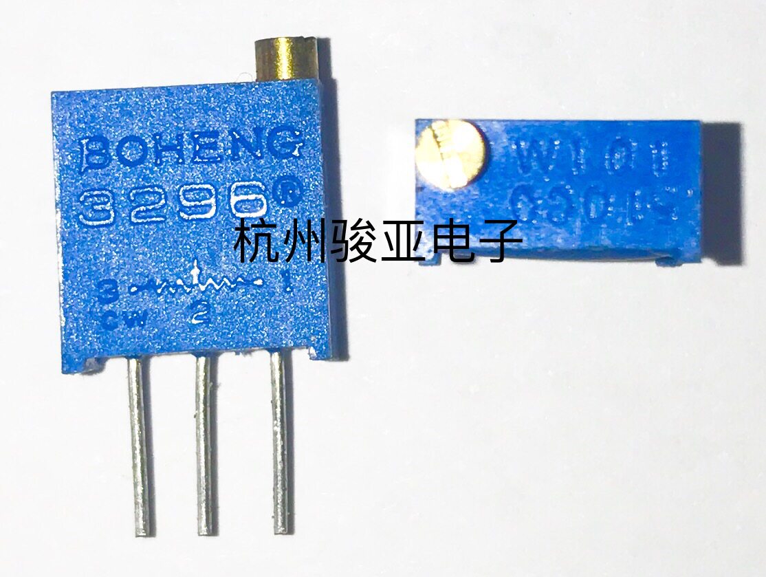 3296W-101 100 Eurotop tuned multi-circle precision adjustable resistance potentiometers glass glazed potentiometers