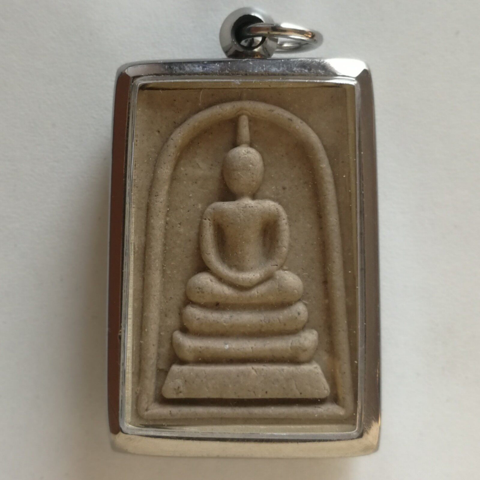 Thai Buddha Brand Genuine Warakang Backgammon Somdi Phase II Fu Wooden Plate Stainless Steel Shell Thailand Straight Hair