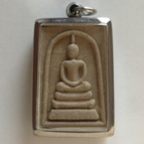 Thai Buddha brand genuine Wallat Kang step up Chongdi Phase II Fumu version stainless steel shell Thai straight hair