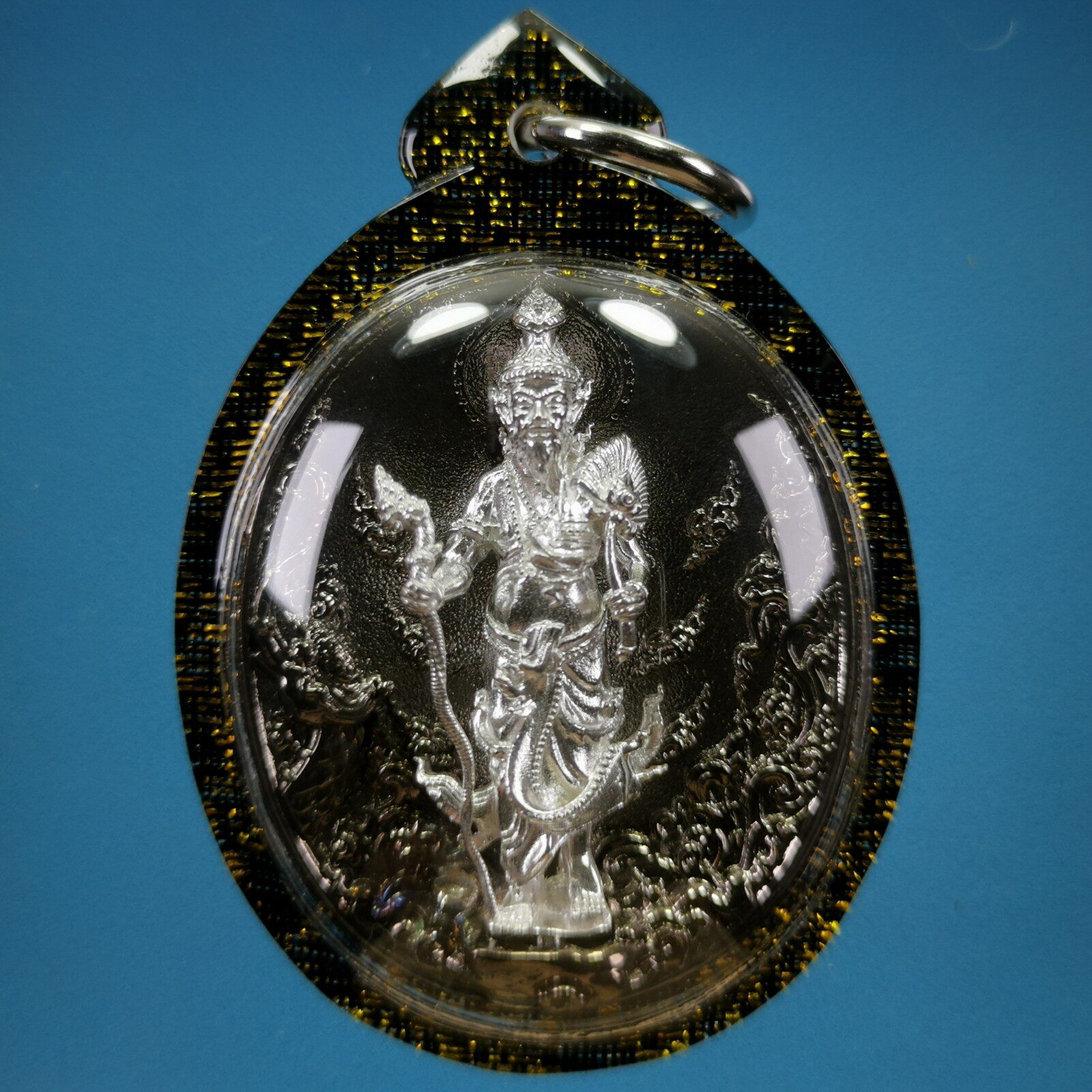 Thai Buddha brand genuine Longpo Azane real silver veneer Rush Thailand shipping