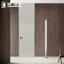 Simple paint-free wooden door custom household very narrow frame modern bedroom door set door Silent bathroom room door