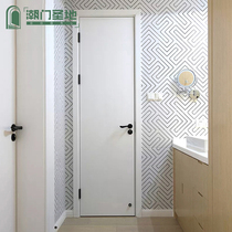 Tide door Holy land room door Bedroom door Modern simple wooden door Indoor solid wood door Flat door custom set door custom