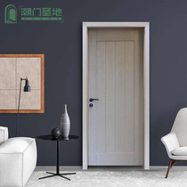 Tide door Holy land household wooden door Bedroom door Solid wood suit door Modern simple room door Nordic interior door customization