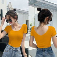 Оранжевый [спереди u -neck, задний v -neck]