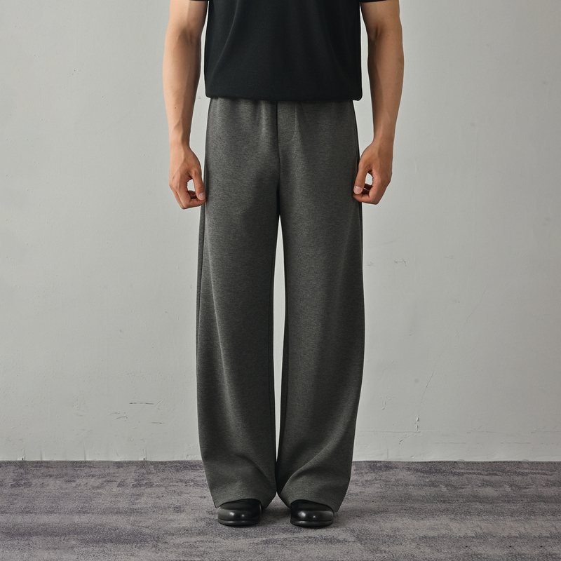 Rostat All-Season Commuting Simple High-Elastic Skin-Friendly Drawstring Straight-Leg Sweatpants Men's Loose Casual Fitness Sports Long Pants