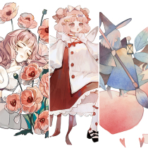 OKMT New Seven Days and Paper Adhesive Tapes Original Handbill Genie Tea Will Be Made of Shaohua Decorative Stickers Net Red