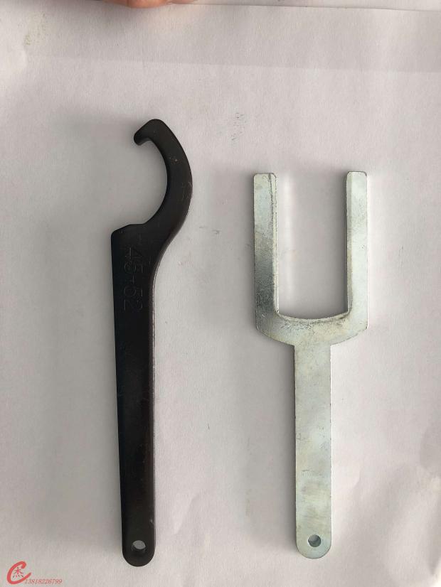 Special hook-type wrench 45-52 the engraving machine 45-52 fork type wrench-Taobao