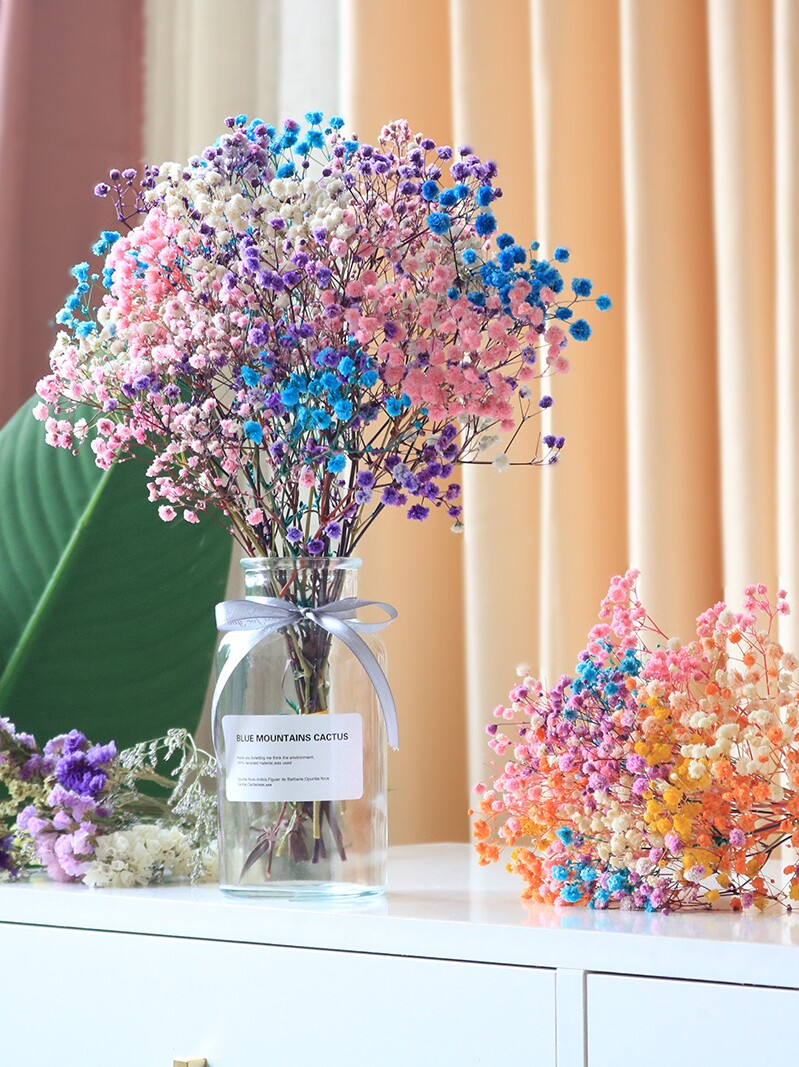 ins Nordic fake flowers Dry flowers starry simulation bouquet Sunflower ornaments Indoor living room dining table decoration