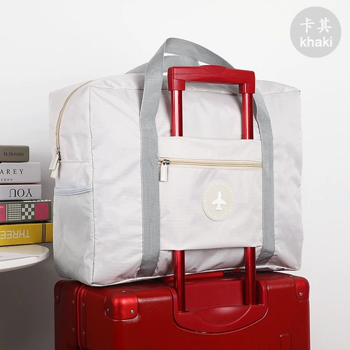 Вместительная и большая портативная сумка-органайзер для путешествий, барсетка, чемодан, складная сумка для хранения, популярно в интернете