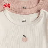 Детская одежда HM, комбинезон для маленьких девочек, летний комбинезон из двух предметов, новинка, комбинезон с длинными рукавами на выход 1110252