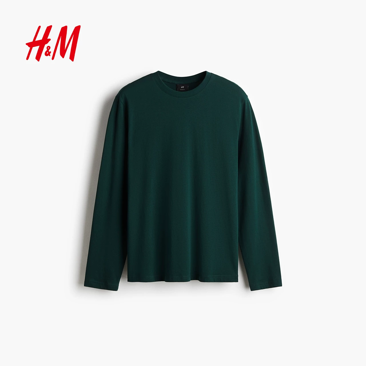 Модная футболка с круглым вырезом, мягкая основа с длинным рукавом,Oversize
